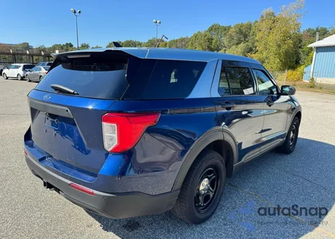 2022 Ford Explorer Police Interceptor from USA, damaged, VIN 1FM5K8AB5NGA01024
